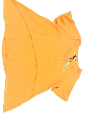 Coco + Carmen Orange Short Sleeve - Sz S/M - NWT